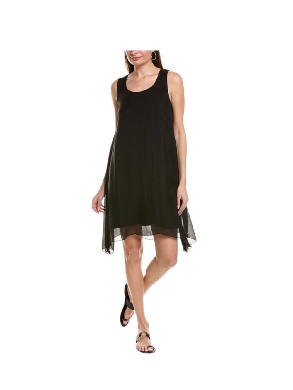 Tommy Bahama Lanai Breeze Midi Dress Black Size M NWT Resortwear Beach Summer